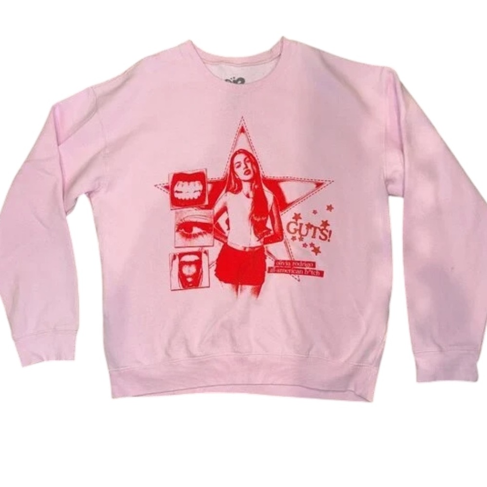 Olivia Rodrigo Official Guts Sweater Tour Merchandise Size XXL